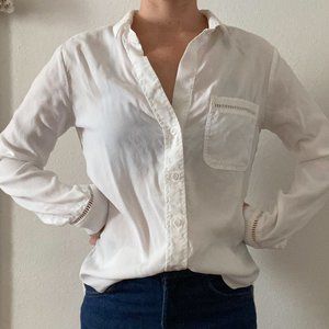 White Super Soft button-down shirt